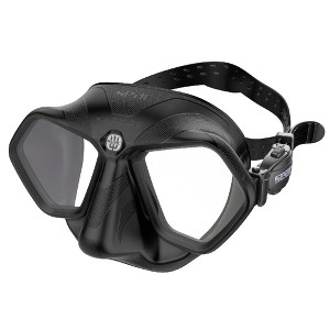 SEAC Raptor Low Volume Dive Mask – Frameless Freediving & Spearfishing Mask with Silicone Skirt and Micrometric Strap Adjustment - 1 of 3