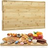 GustoWave 24-in L X 16-in W Wood Cutting Board - 2 of 4