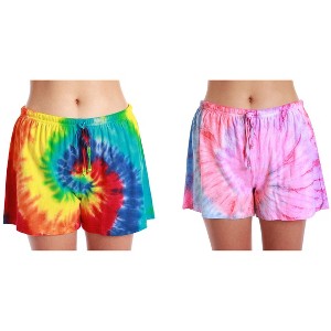 Just Love Women’s Pajama Shorts – Soft Cotton Lounge Sleep Shorts with Drawstring Waist - 1 of 3