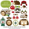 Big Dot of Happiness Forest Hedgehogs - Woodland Birthday Party or Baby Shower Photo Booth Props Kit - 20 Count - 2 of 4