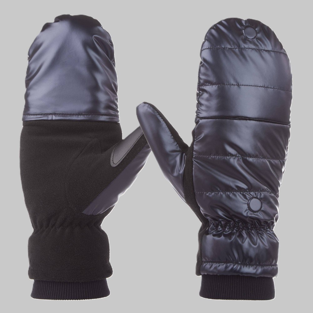 Isotoner Sleekheat Mittens - Black S/M