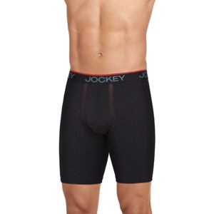 Jockey Men's Chafe Proof Pouch Microfiber 8.5" Long Leg Boxer Brief - 1 of 4