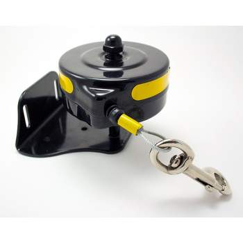 Lixit Bracket Mount Retractable Tie Out Reel for Dogs up to 30 lbs