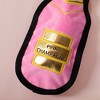 PetShop by Fringe Studio Pink Champagne Durable Plush Dog Toy - 3 of 3