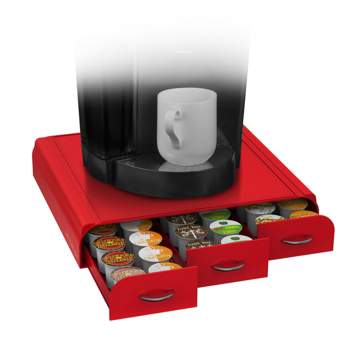 Mind Reader 2-piece K-cup Single Serve Coffee Pod Drawer and Condiment  Organizer Caddy Station, Black in the Coffee & Beverage Organization  department at