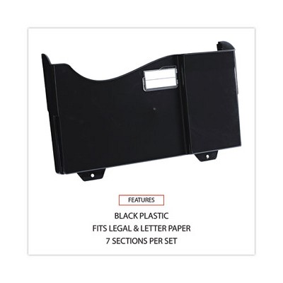 Universal Plastic Hanging Files Open