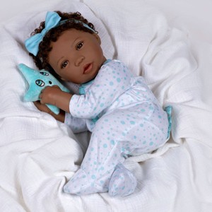 Paradise Galleries Reborn Girl Doll, Jannie de Lange Designer's Doll Collections, Adorable Girl Doll with 5-Piece Doll Accessories - Mariana - 1 of 4