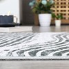 Area Rug Geometric Stripes Rug Modern Washable Living Room Rug Low Pile Non-Slip Throw Rugs for Bedroom Office - 4 of 4
