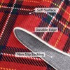Christmas Area Rug Xmas Buffalo Plaid Rugs Winter Holiday Decorative Non Slip Accent Rug - 2 of 4