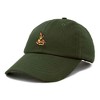 Dalix Fawn Embroidered Cotton Dad Hat Deer Adjustable Casual Baseball Cap Nature - 4 of 4