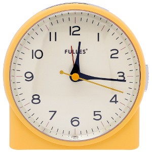 REGALWOVEN Plastic Battery Powered Silent Non-Ticking Snooze Function Alarm Clock 4.1"L x 2.6"W x 4.6"H 1 Pc - 1 of 4
