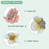 Unique Bargains Silk Decor DIY Wedding Mini Bulk Artificial Daisy Flowers Heads - 2 of 4