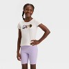 Girls' Short Sleeve Fitted Flip Sequin T-Shirt - Cat & Jack™ - 2 of 4
