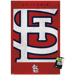 Trends International MLB St. Louis Cardinals - Logo 25 Unframed Wall Poster Prints - 1 of 4