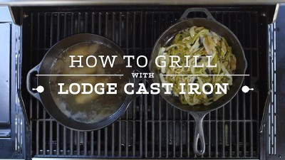 Lodge 5-Quart Black Cast Iron Dutch Oven