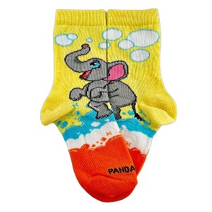 Elephant Bubbles Socks - from the Sock Panda (Ages 3-7) - 1 of 4