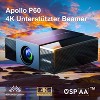 ULTIMEA 4K Projector,900 ANSI Lumens,Obstacle Avoidance,6D Keystone,Full HD Native 1080P,WiFi & Bluetooth,Apollo P60 - 2 of 4