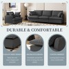2-Piece Chenille Modular Upholstered Sofa Set with 4-Seater Capacity - 4 of 4