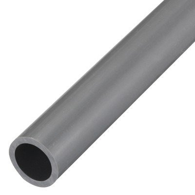 Unique Bargains High Impact Water Plumb Cable Sleeve PVC Rigid Round Pipes 20" Length