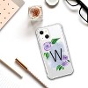 OTM Essentials Apple iPhone 15 Plus/iPhone 14 Plus Monogram Clear Tough Edge Floral Case - 2 of 4