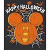 Women's Mickey & Friends Halloween Mouse-O'-Lantern Racerback Tank Top - 2 of 4