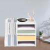 YIYIBYUS File Holder Organizer, Mail Sorter, PVC File Holder Organizer - 3 of 4