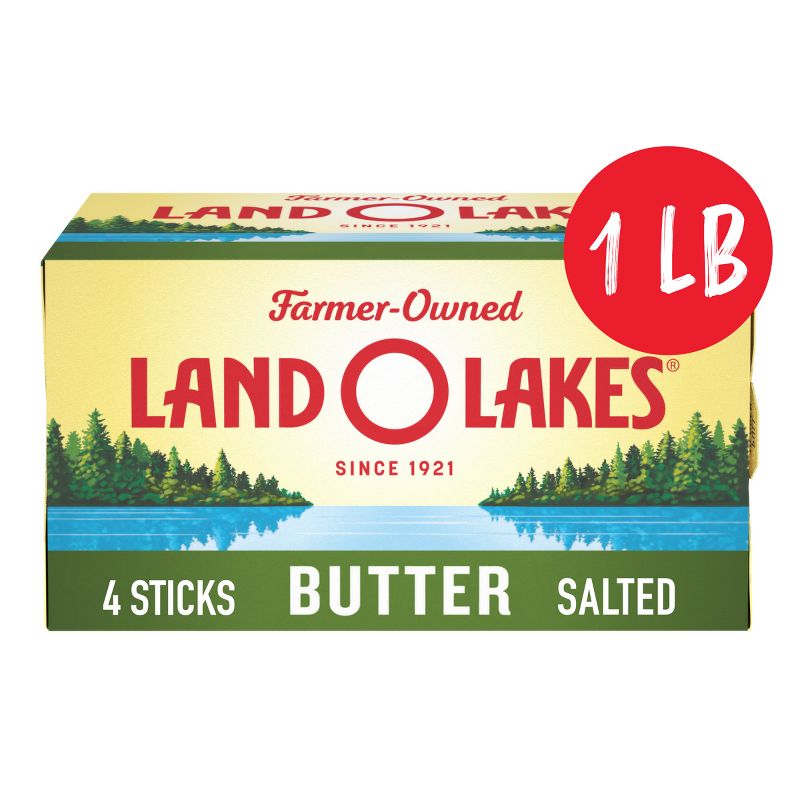 Land O Lakes Salted Butter - 1lb, 1 of 6