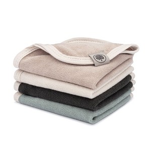 Parker Baby Co. Terry Baby Washcloths (4 Pack) - Rain Set - 1 of 4