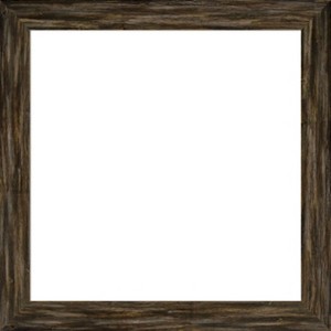Amanti Art Fencepost Brown Narrow Framed Dry Erase Magnetic Board - 1 of 4