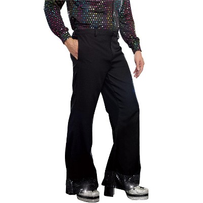 Men's Shiny Metallic 70s Disco Pants Flared Pants Bell Bottom Trousers  Costume