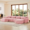 U-Shaped Sectional Sofas with 32D High-Density Sponge, Ergonomic Design, and Anti-Slip Base - 3 of 4