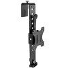 Mount-It! Cubicle Monitor Mount Hanger Attachment, Height Adjustable VESA Bracket for a 17" to 32" Screen, Adjustable Hook Supports up to 17.6 Lbs. - image 2 of 4