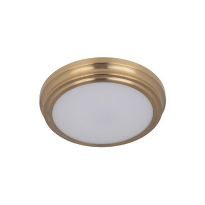 Craftmade Lighting X66 Series 1 - Light Flush Mount in  Satin Brass
