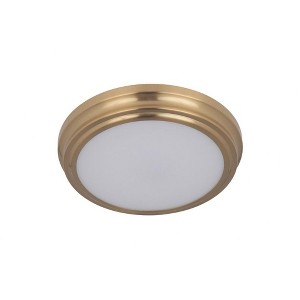 Craftmade Lighting X66 Series 1 - Light Flush Mount in  Satin Brass - 1 of 1