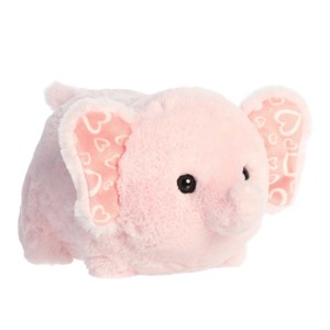 Aurora Medium Eloise Eluvant Spudsters Adorable Stuffed Animal Pink 11" - 1 of 4