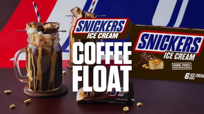SNICKERS Ice Cream Bars - 12oz/6ct, 2 of 8, play video