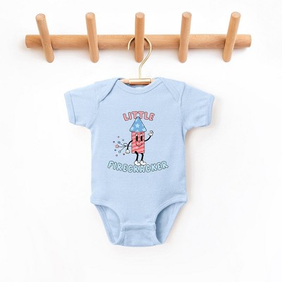The Juniper Shop Retro Little Firecracker Baby Bodysuit