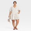 Women's Bell Elbow Sleeve Mini A-Line Dress - Universal Thread™ - 3 of 3