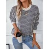 Women's Wave Knit sweater - Miss Sparkling - 2 of 3