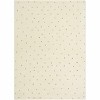 Hauteloom Cirila Dotted Ivory Washable Wool Rug - 2 of 4