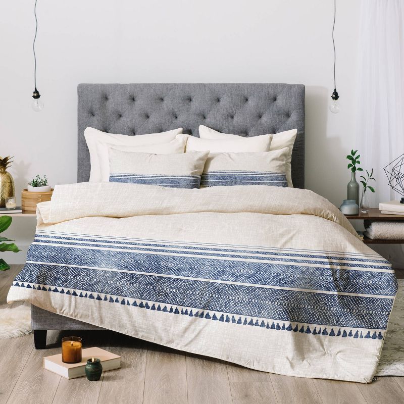 Holli Zollinger French Chambray Tassel Comforter Set - Deny Designs, 3 of 8