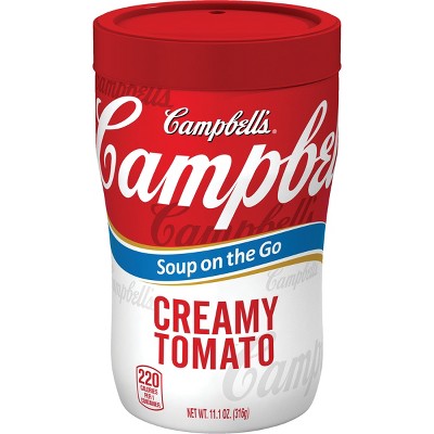 Campbell's® Soup On The Go Creamy Tomato Microwaveable Cup 10.75 Oz ...