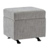 25" Wide Rectangle Gliding Ottoman - WOVENBYRD - 2 of 4