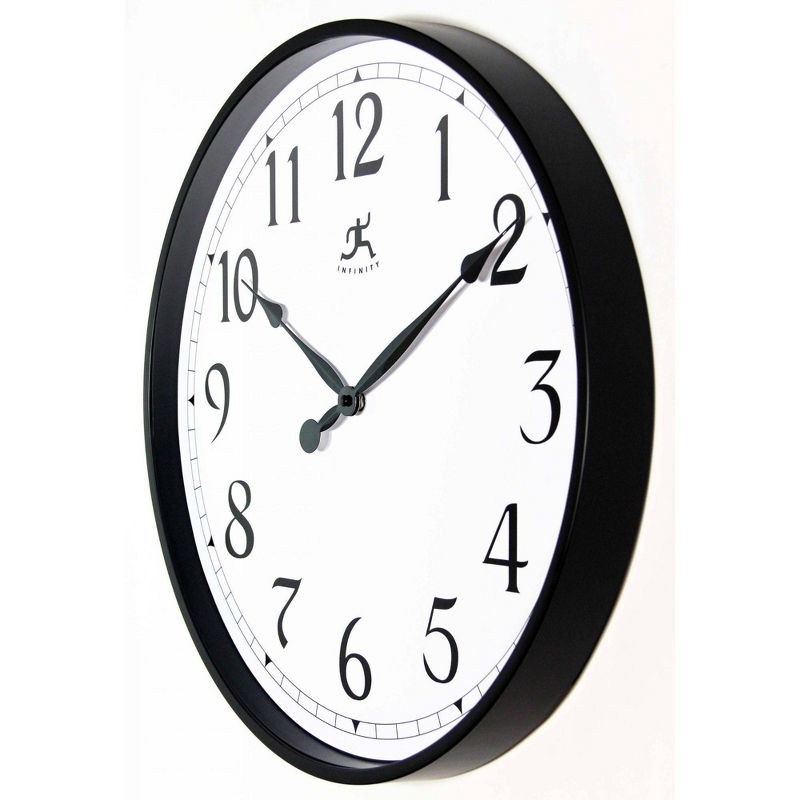 18" Silent Movement Wall Clock - Infinity Instruments, 5 of 8