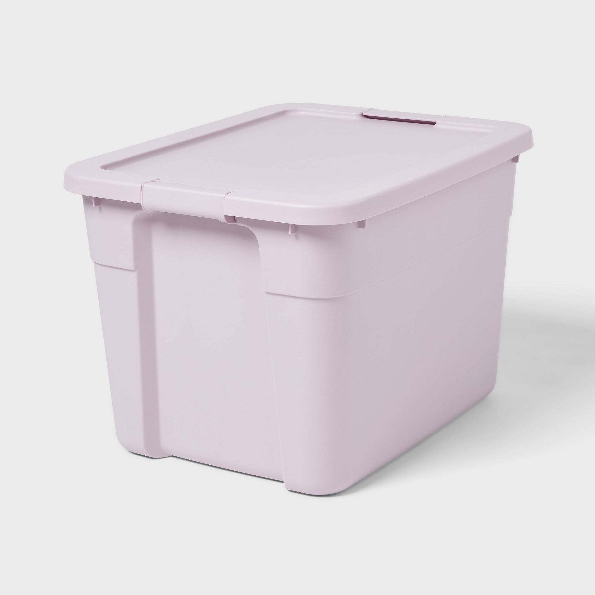 20gal Latching Storage Tote Lavender Splash - Brightroom™