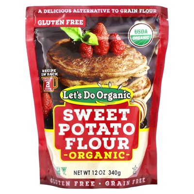 Edward & Sons Let's Do Organic, Organic Sweet Potato Flour, 12 oz (340 g)