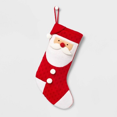 20" Santa Character Christmas Stocking - Wondershop™