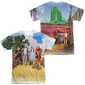Men's Woz On The Road (Front Back Print) Short Sleeve Costume T-Shirt - 1 of 4