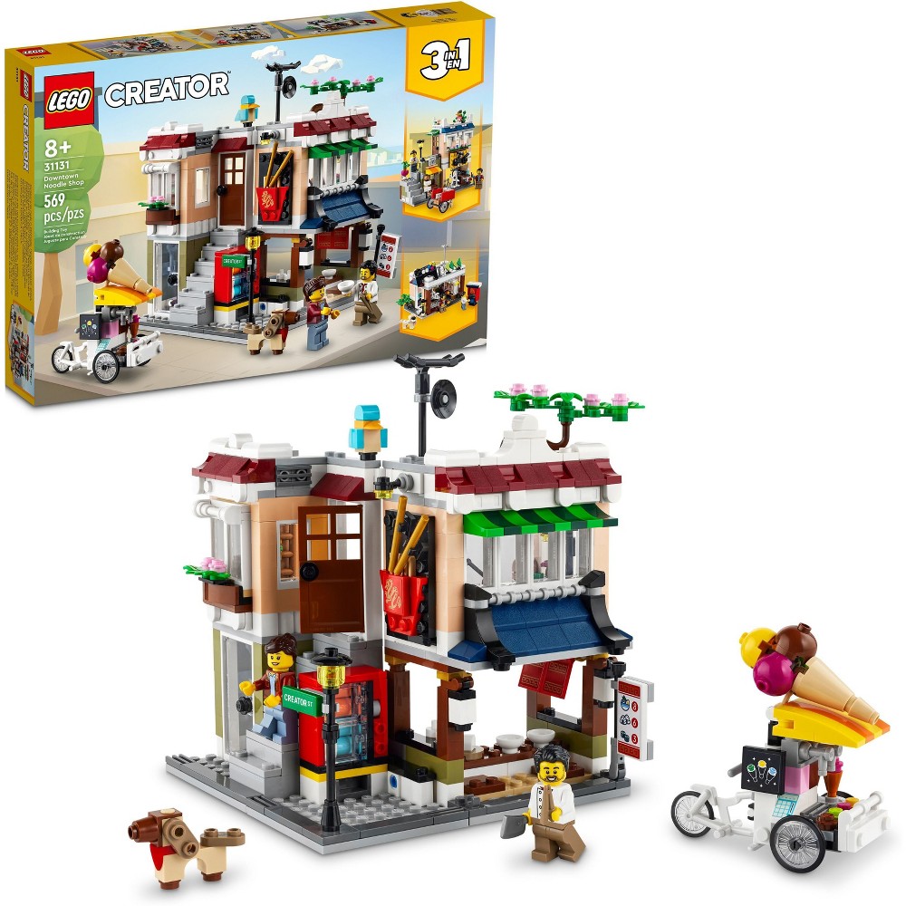 UPC 673419355728 product image for LEGO Creator 3 in 1 Downtown Noodle Shop Building Toy 31131 | upcitemdb.com