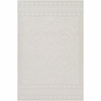 Mark & Day Velddriel Rectangle Woven Indoor and Outdoor Area Rugs Cream